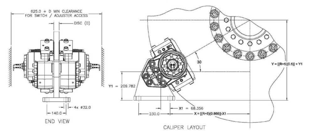 Caliper Service Brake